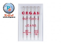 Иглы джинс 5/90-100 Organ